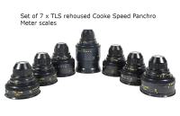 Set of 7 x TLS rehoused Cooke Panchro lenses
