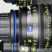 used Arri Zeiss ULTRA16 lenses – set of 9