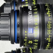 used Arri Zeiss ULTRA16 lenses – set of 9