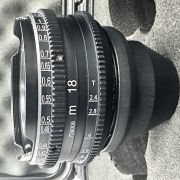 Set of 7x P+S Cooke Panchro rehoused lenses for sale