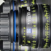 used Arri Zeiss ULTRA16 lenses – set of 9