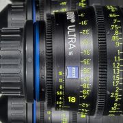 used Arri Zeiss ULTRA16 lenses – set of 9