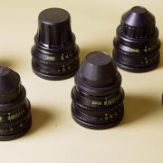 Set of 6 Cooke Panchro lenses rehoused by Cineovision.