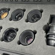 Set of 7x P+S Cooke Panchro rehoused lenses for sale