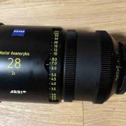 Zeiss master Anamorphic 28mm & 75mm for sale